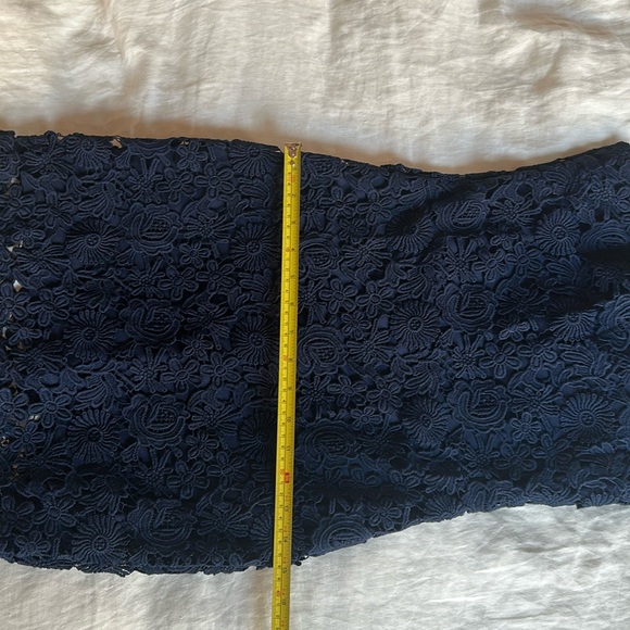 Lulu’s Love Poem Navy Blue Lace Mini Dress in Navy Valentine’s Day Dress - Picture 10 of 10